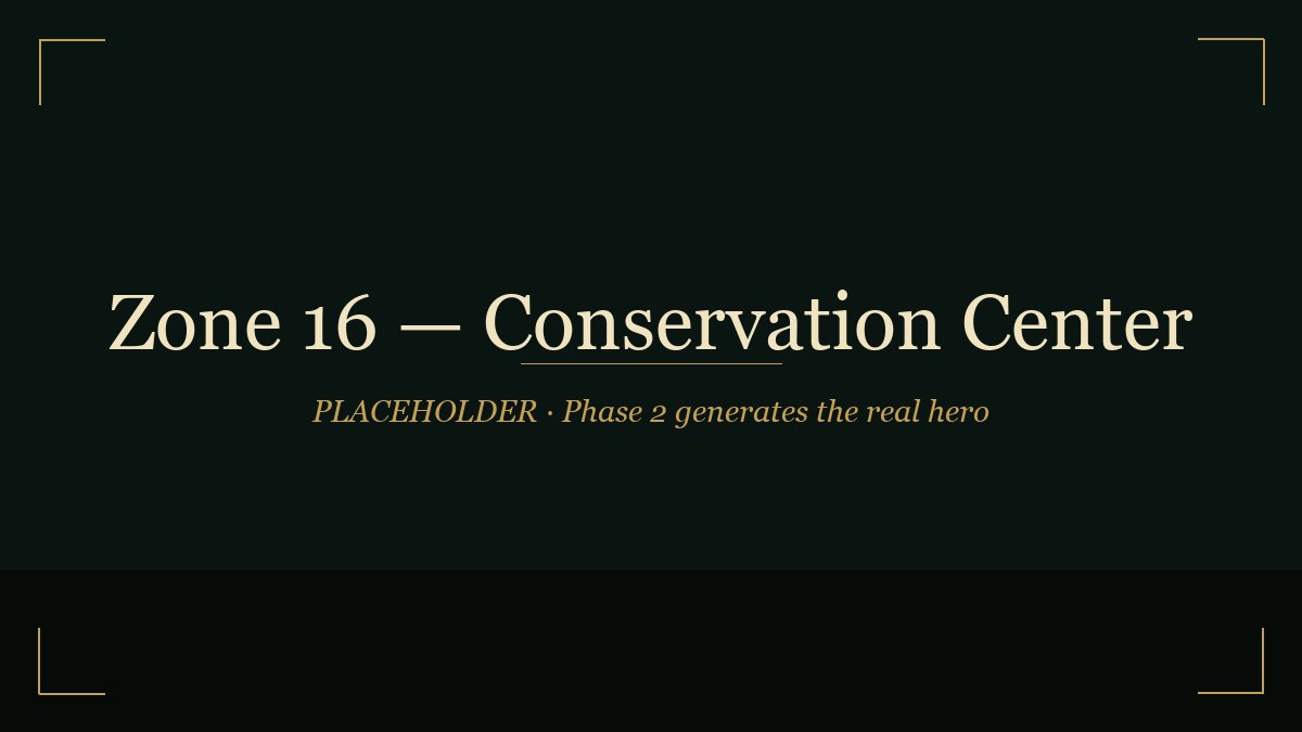 Conservation Center hero illustration